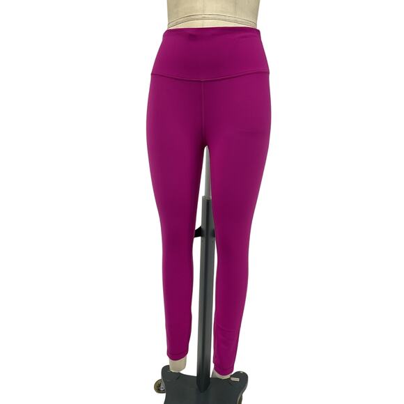 Lululemon Wunder Train Pink Nylon High-Rise Tight Size 8 - Picture 1 of 6